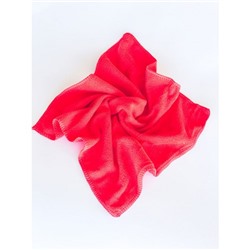 Салфетка из микрофибры (без упаковки), цвет красный, 50х80 см