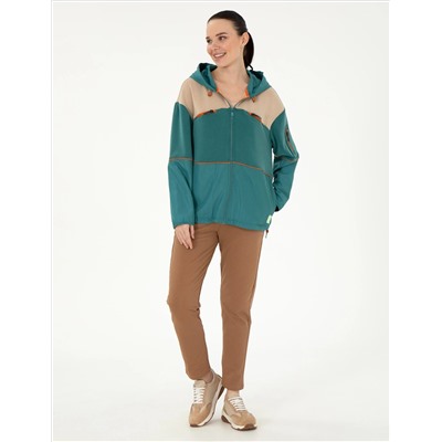 Темно -зеленая толстовка Comfort Fit