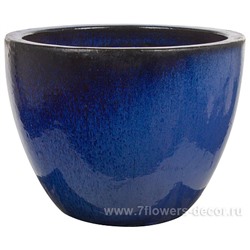 Кашпо Nobilis Marco "Persian blue Round" (керамика), D28хН23 см