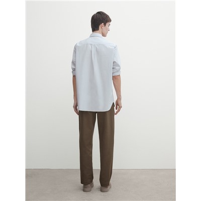 Camisa popelín regular fit