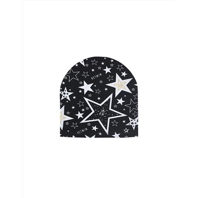 Шапка летняя STAR KM цв.Чёрный