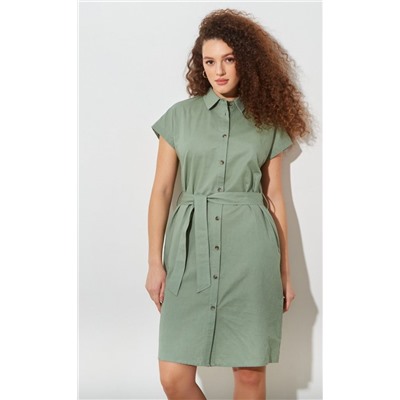 Платье F212-0322-1 khaki