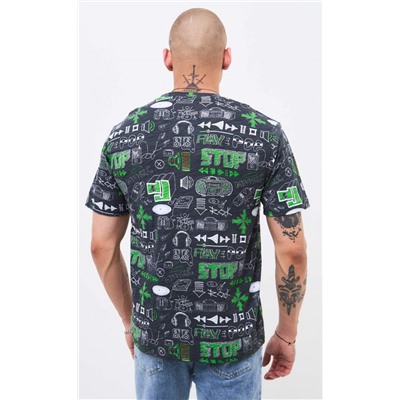 Футболка P411-063 black
