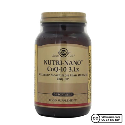 Solgar Nutri-Nano CoQ-10 3.1x 50 капсул