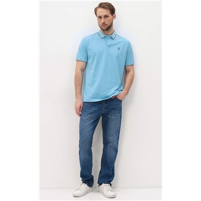 Джинсы F411-0178R middle blue
