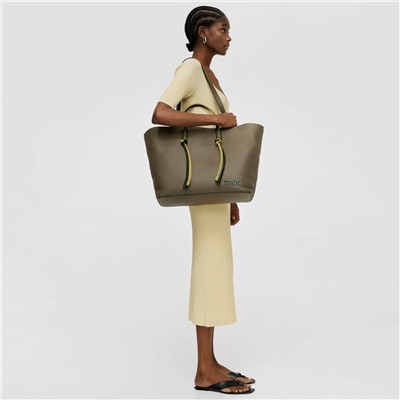 Bolso capazo Lynn - caqui