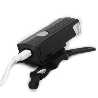 Фонарь передний COMIRON "FR22" корпус: ABS, IPX4; свет: LED, 250lm; аккумулятор, USB, влагозащищённый, 3 режима, OPP /уп 100/300/