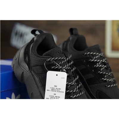 Aдidas Zx 22 Boost ‘Solid Black’ из натуральной замши и нейлона