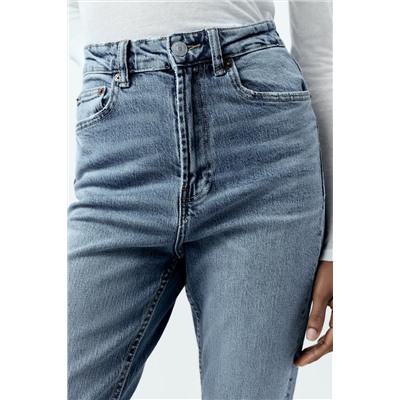 JEANS TRF STOVE PIPE TIRO ALTO