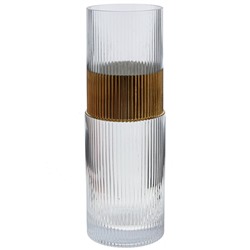 Ваза, 1800 мл, L10 W10 H29,5 см