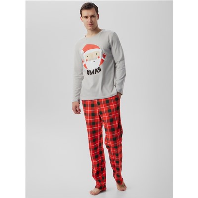 Пижама мужская KAFTAN "Santa" размер 54