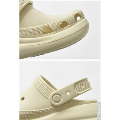 Croc*s - женские мягкие сабо на платформе
