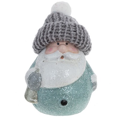 Фигурка декоративная "Дед Мороз/Ребенок/Ангел" (блок 24шт), L4,5 W3 H8 см, 9в.