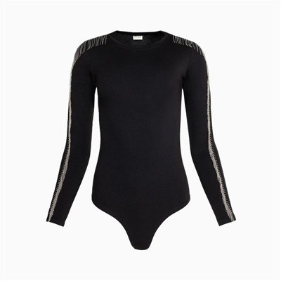 Джемпер (боди) женский MINAKU: PartyDress цвет чёрный, размер 42
