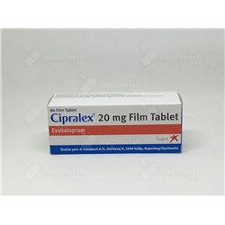 CIPRALEX 20 mg 84 film tablet (аналог Цпралекс)