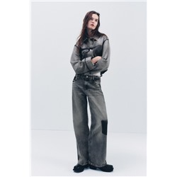 JEANS TRF RELAXED TIRO MEDIO