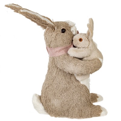 Фигурка декоративная "Заяцы", L23,5 W17 H39 см