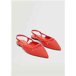 Zapato trenzado -  Mujer | MANGO OUTLET España