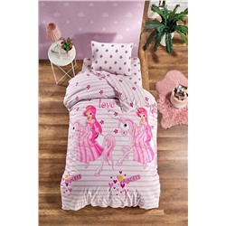 LaLiva Комплект пододеяльник  160x220 cm+простынь на резинке 100x200 cm + наволочка 50*70