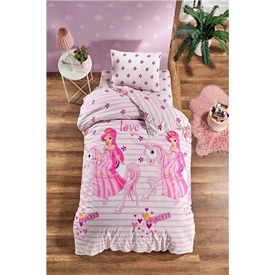 LaLiva Комплект пододеяльник  160x220 cm+простынь на резинке 100x200 cm + наволочка 50*70