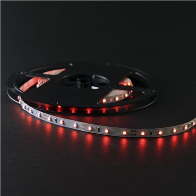 Лента светодиодная 5 м 12V SMD3528 STRIP LIGHT IP20/ КРАСНЫЙ