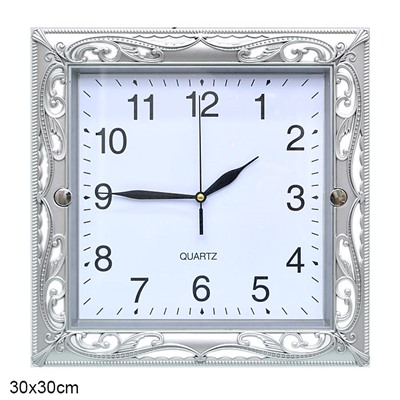Часы настенные 30х30 см / 2034S /уп 30/