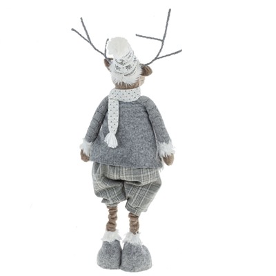 Игрушка набивная "Олень" (телескоп ноги), L49 W20 H116/45 см, 2в.