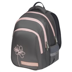 Рюкзак Berlingo Comfort "Flower" 38*27*18см, 3 отделения, 2 кармана, эргономичная спинка