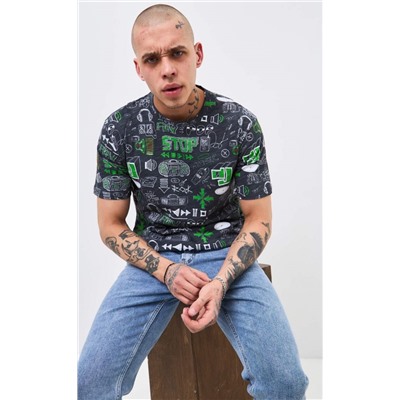 Футболка P411-063 black