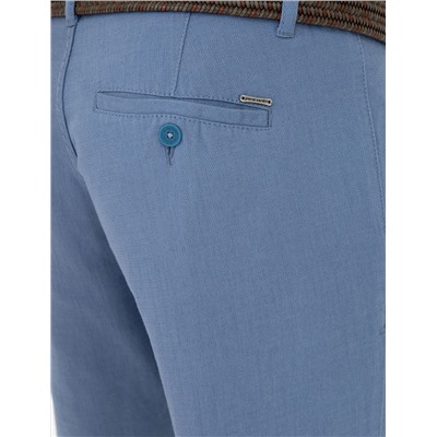 Blue Standard Fit Bermuda Shorts