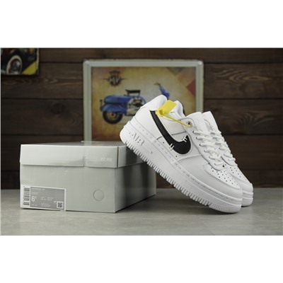 Niкe Air Force 1 Luxe из натуральной прочной кожи