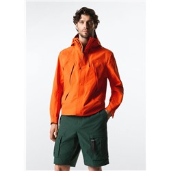 Chaqueta cortavientos impermeable -  Hombre | MANGO OUTLET España