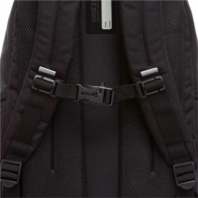 Рюкзак GRIZZLY школьный, анатомическая спинка, 2 отделения, для мальчиков, BLACK/RED, 42х32х22 см, RU-333-2/1
