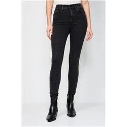 Pantalón skinny fit Leyla - Gris oscuro