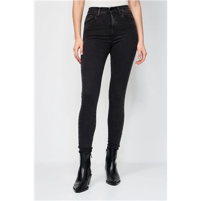 Pantalón skinny fit Leyla - Gris oscuro