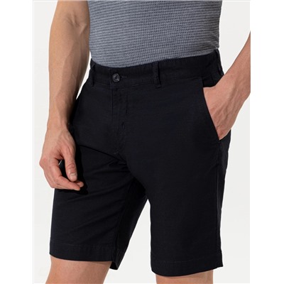 Бермудские шорты с темно -синим Slim Fit Bermud
