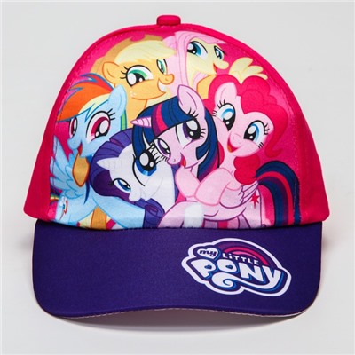 Кепка детская для девочки, размер 52-56, My Little Pony