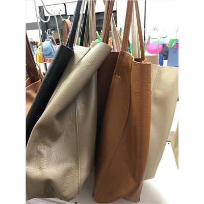 натуральная кожа шоппер bag hunter