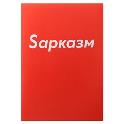 Тетрадь А4, 48 листов в клетку Calligrata «Sарказм», обложка мелованный картон, блок офсет