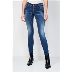 Vaquero skinny fit New Luz - Azul