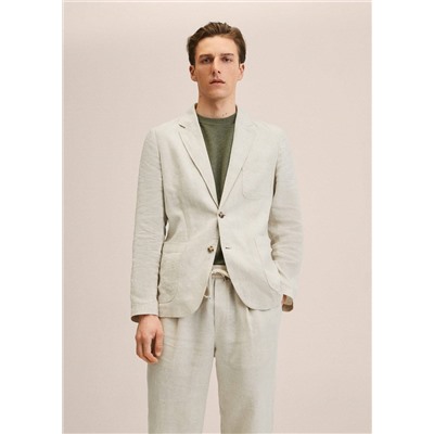 Americana slim fit lino -  Hombre | MANGO OUTLET España