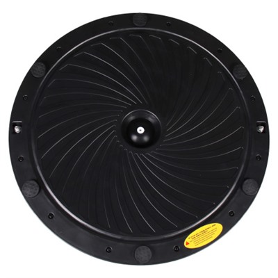Полусфера балансировочная BOSU 46см Woohooo Curls эспандер, насос/ чёрный/ B46Cu-BL/ уп5