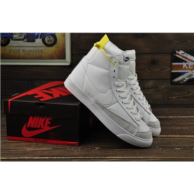 Высокие Niкe Blazer Platform из натуральной кожи