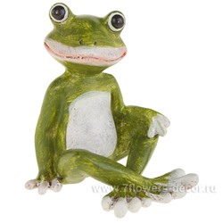 Фигурка "Лягушка" (керамика), 10х9хН11,5 см