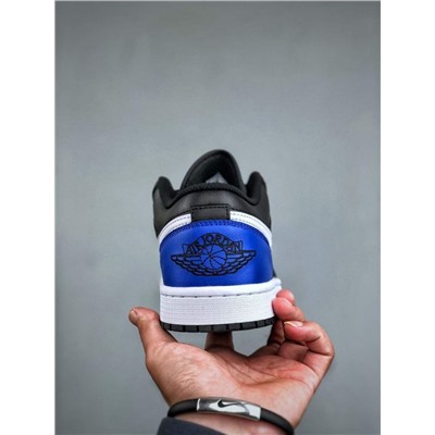 Кроссовки Nik*e Air Jordan 1 Low OG AJ1 Joe 1 black и blue