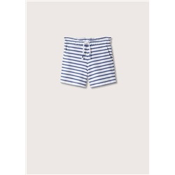 Short rayas algodón -  Niña | MANGO OUTLET España