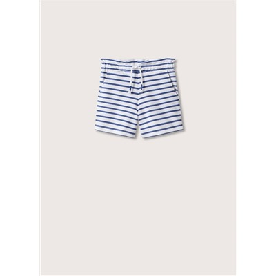 Short rayas algodón -  Niña | MANGO OUTLET España