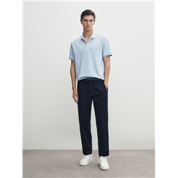 Polo piqué 100% algodón
