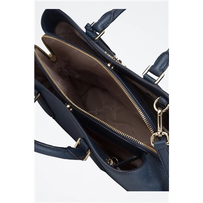 Bolso de piel - Azul