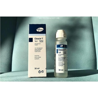 CLEOCIN T %1 topikal çözelti 30 ml (название лекарства на русском / аналоги Клеоцин)